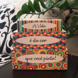 Frases em Bloco – A Vida é da Cor
