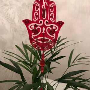 Móbile Fio de Luz Acrílico – Hamsá