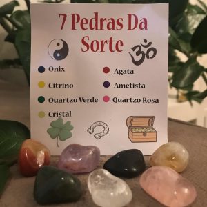 Kit 7 Pedras da Sorte