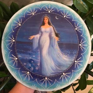 Mandala de Vidro – Iemanjá – 30 cm