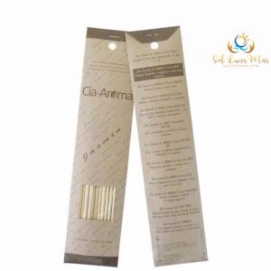 Incenso Jasmim 100% Natural c/ Florais e Óleos Essenciais
