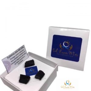 Kit de Mini Pedra Turmalina Negra Bruta