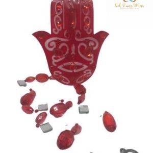 Móbile Fio de Luz Acrílico – Hamsá