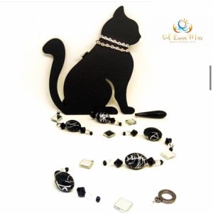 Móbile Fio de Luz – Gato Preto