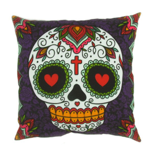 Almofada Decorativa – Caveira Mexicana – Mentalize Coisas Boas