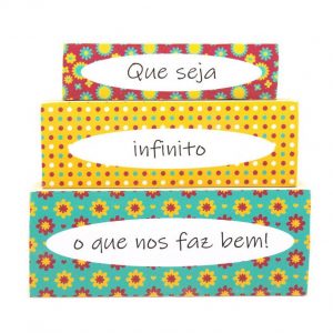 Frases em Bloco – Que Seja Infinito