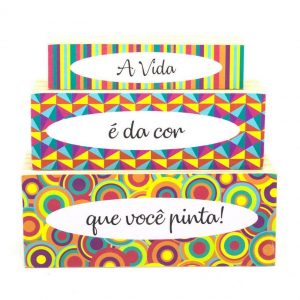 Frases em Bloco – A Vida é da Cor