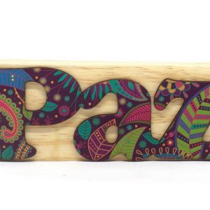 Palavra Decorativa – Paz