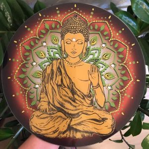 Mandala de Vidro – Buda – 30 cm