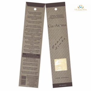 Incenso Capim Limão 100% Natural c/ Óleos Essenciais