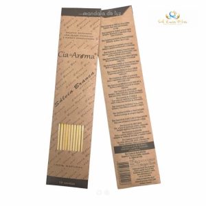 Incenso Sálvia Branca 100% Natural c/ Óleos Essenciais