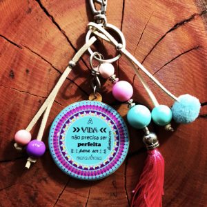 Chaveiro Criativo Mandala – Vida