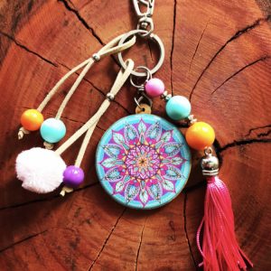 Chaveiro Criativo Mandala – Amiga