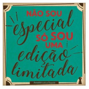 Porta Copos Ímã Não sou especial