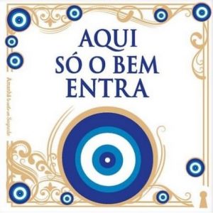 Porta Copos Ímã Olho Grego